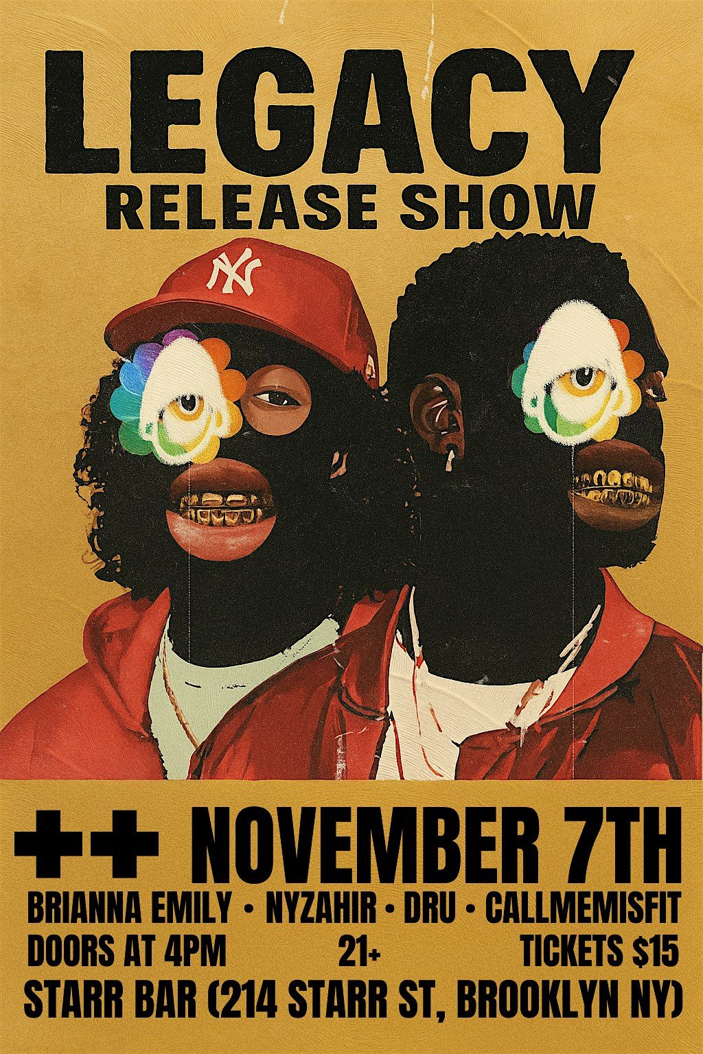 LEGACY: Release Show, 7 November | Event in Brooklyn | AllEvents