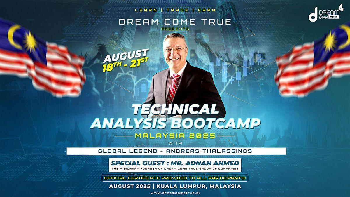 Malaysia’s #1 Free Trading Seminar & 3-Day VIP Workshop with Andreas, 18 August | Event in Wilayah Persekutuan
