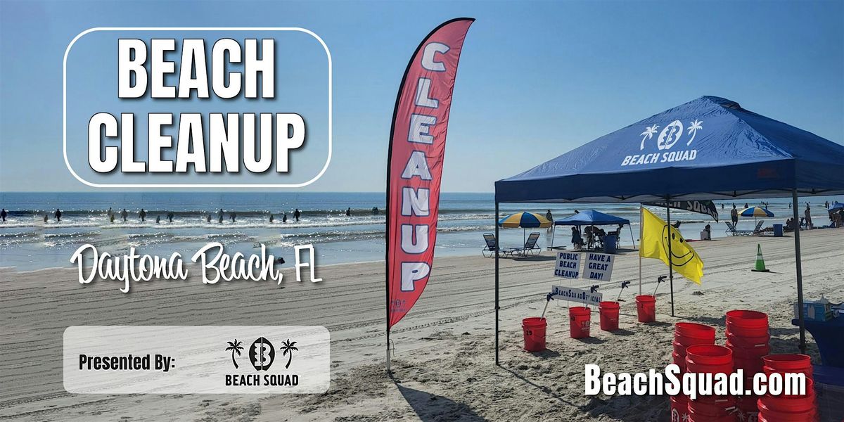 Beach Cleanup - AUGUST 31, 2025 - Daytona Beach, FL - (Beach Squad), 31 August | Event in Daytona Beach | AllEvents