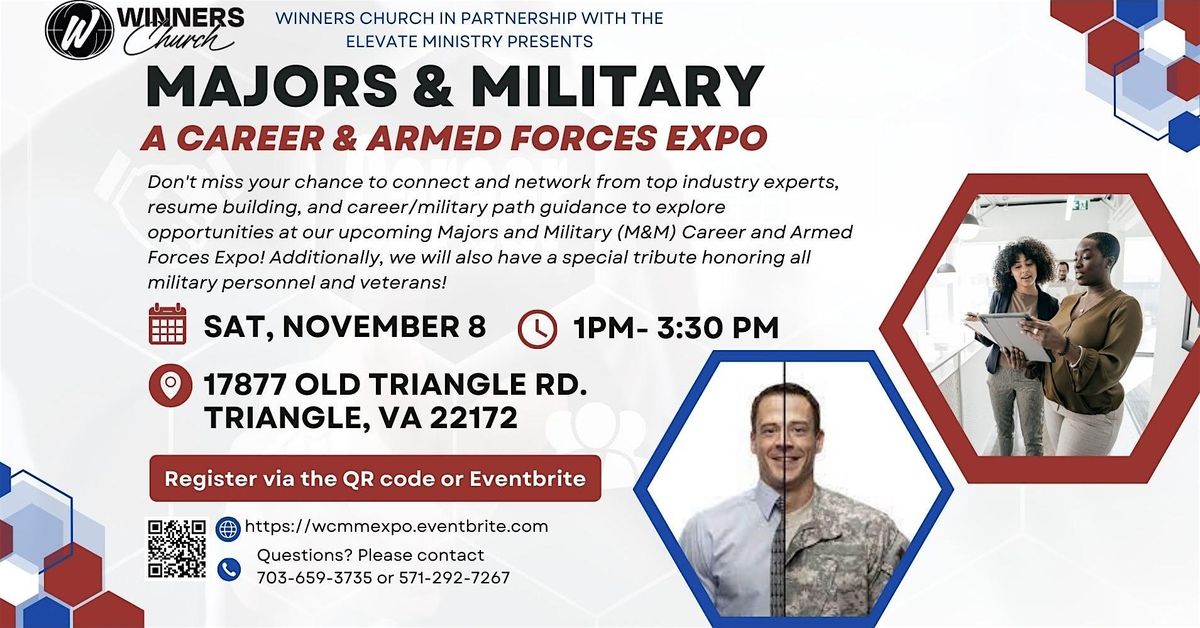 WC Majors and Military (M&M) Expo, 8 November | Event in Triangle | AllEvents