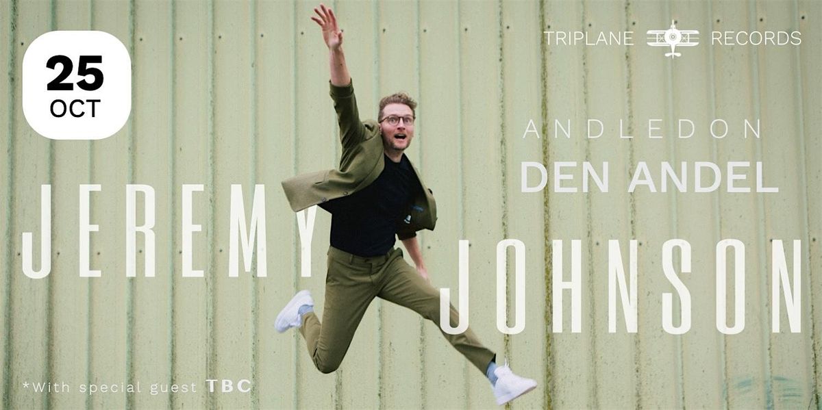 Jeremy Johnson | Andledon, Den Andel, 25 October | Event in Den Andel | AllEvents