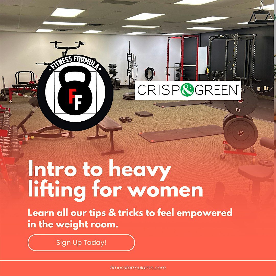 Intro To Heavy Lifting For Women, featuring Wayzata Crisp N' Green, 9 June | Event in Plymouth | AllEvents