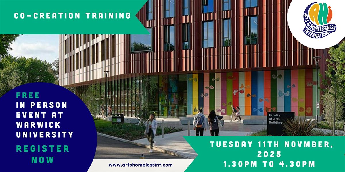 Co-creation Training - free training, 11 November | Event in Coventry | AllEvents