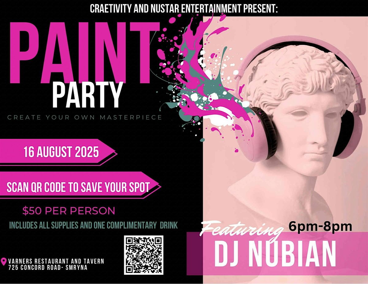 Paint Party, 16 August | Event in Smyrna | AllEvents