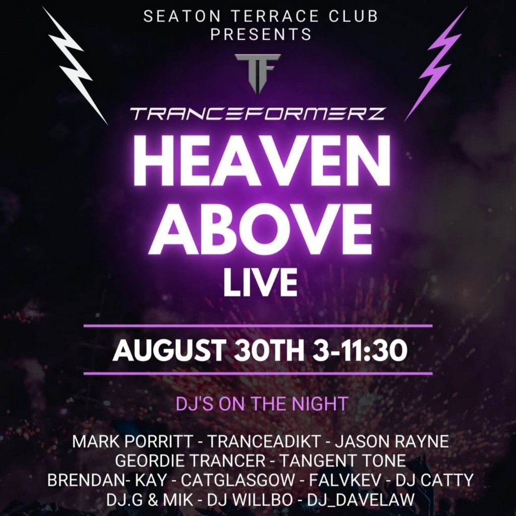 Tranceformerz, 30 August | Event in Newcastle Upon Tyne | AllEvents