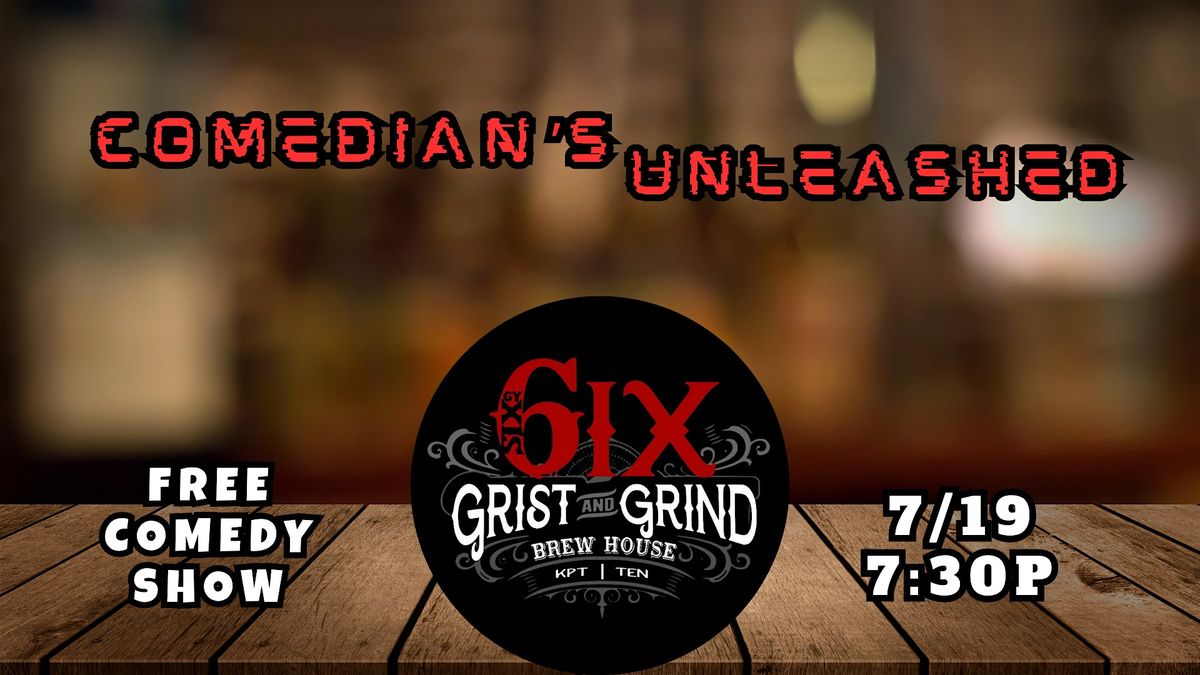 6ix Presents:  Comedians Unleashed Standup Comedy, 19 July | Event in Kingsport | AllEvents