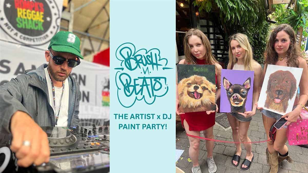 BRUSH 'N BEATS x THE BEACH HOTEL BROADBEACH | PAINT & SIP PARTY! | Event in Broadbeach | AllEvents