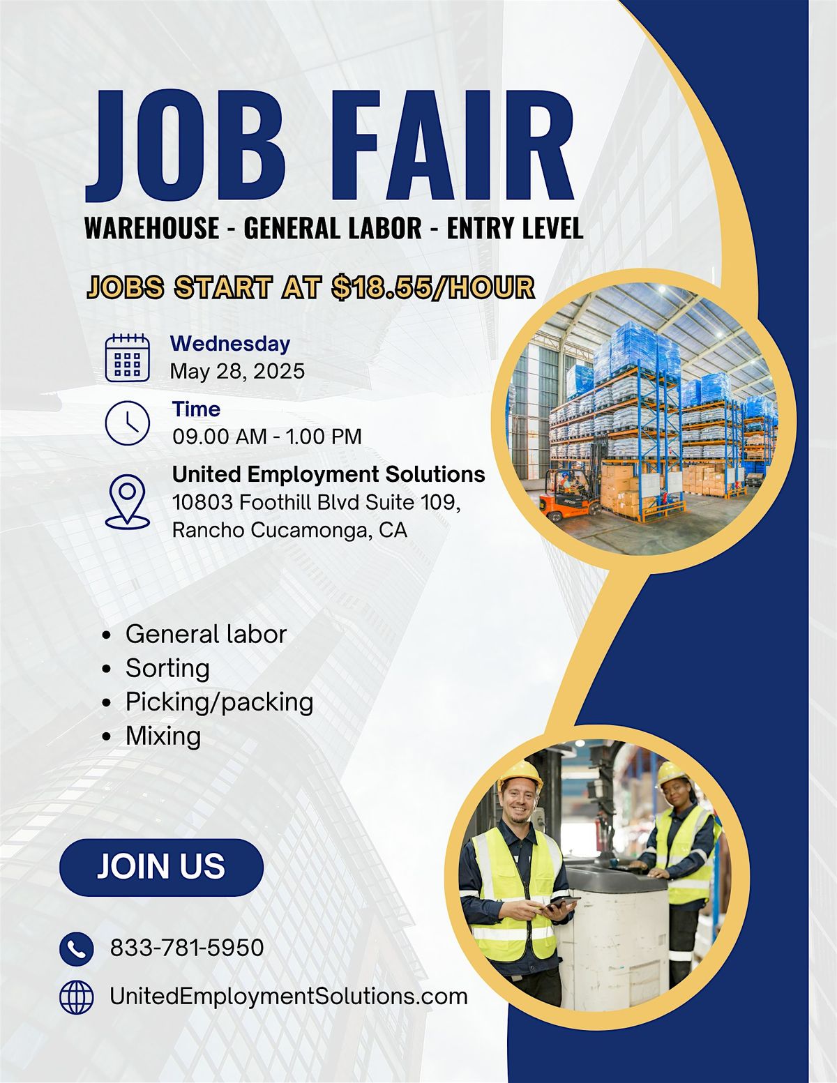 Rancho Cucamonga Job Fair, 28 May | Event in Rancho Cucamonga | AllEvents