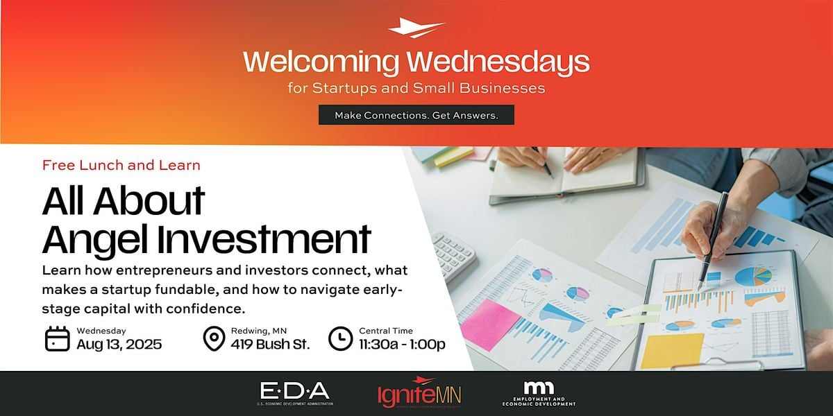All About Angel Investment, 13 August | Event in Red Wing | AllEvents