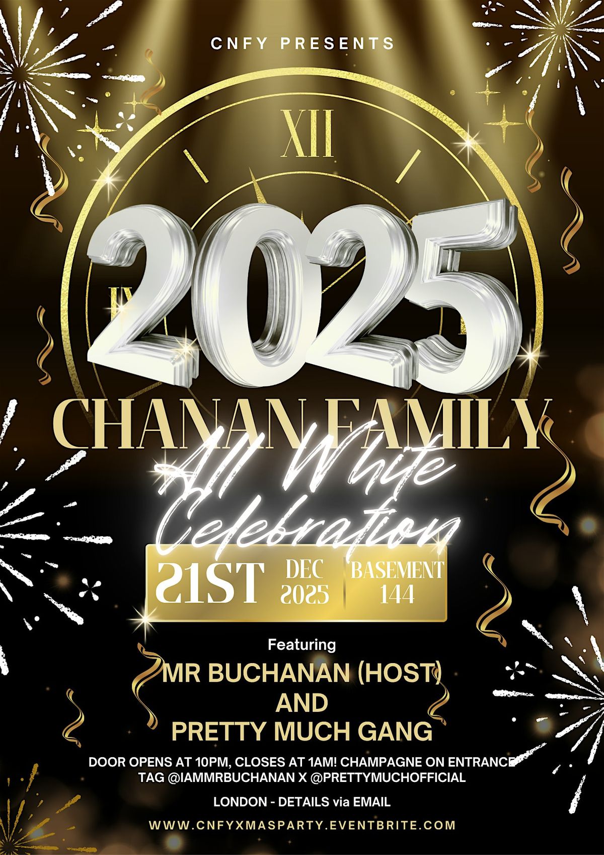 CNFY XMAS PARTY, 21 December | Event in London | AllEvents