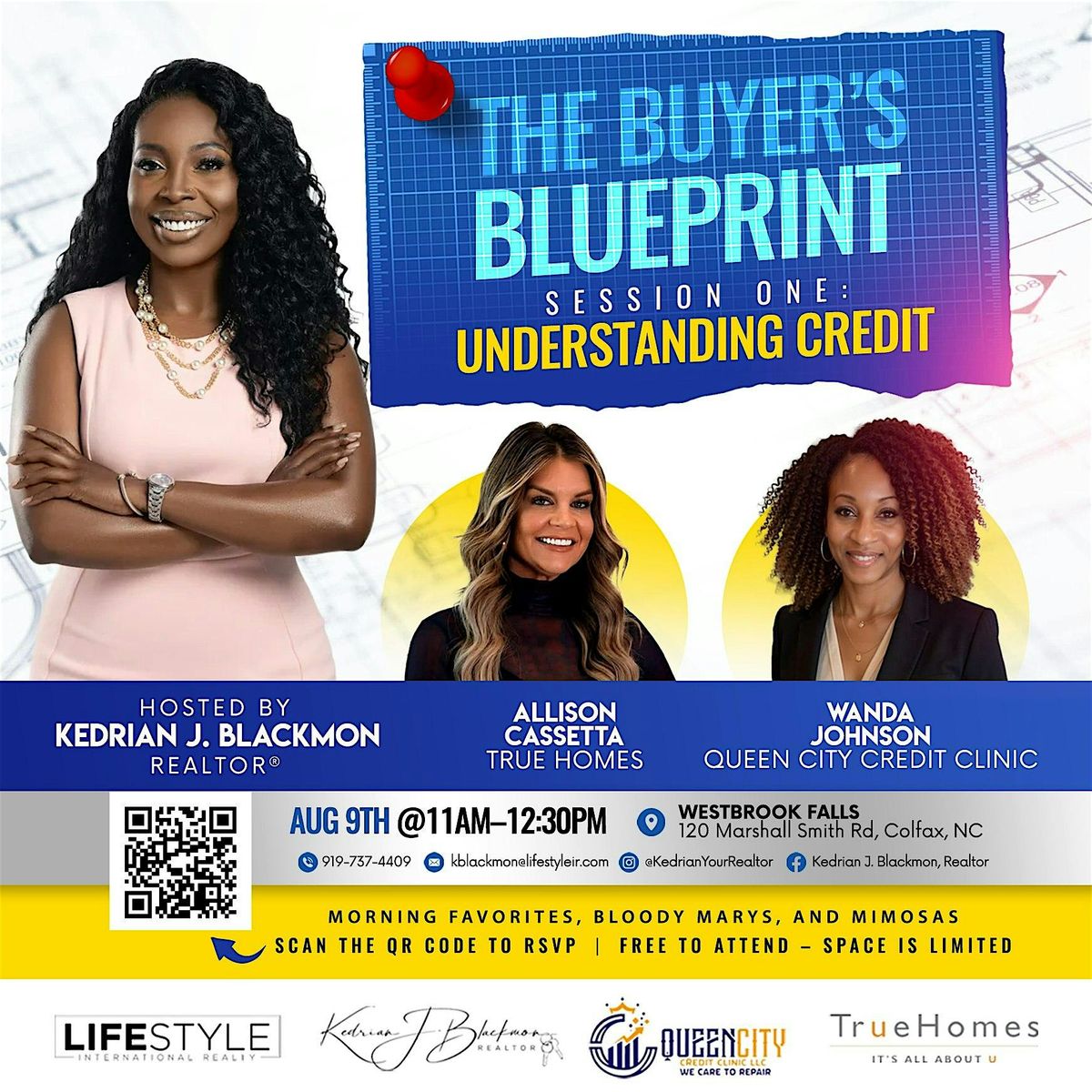The Buyers Blueprint: Session One: Understanding Credit, 9 August | Event in Greensboro | AllEvents
