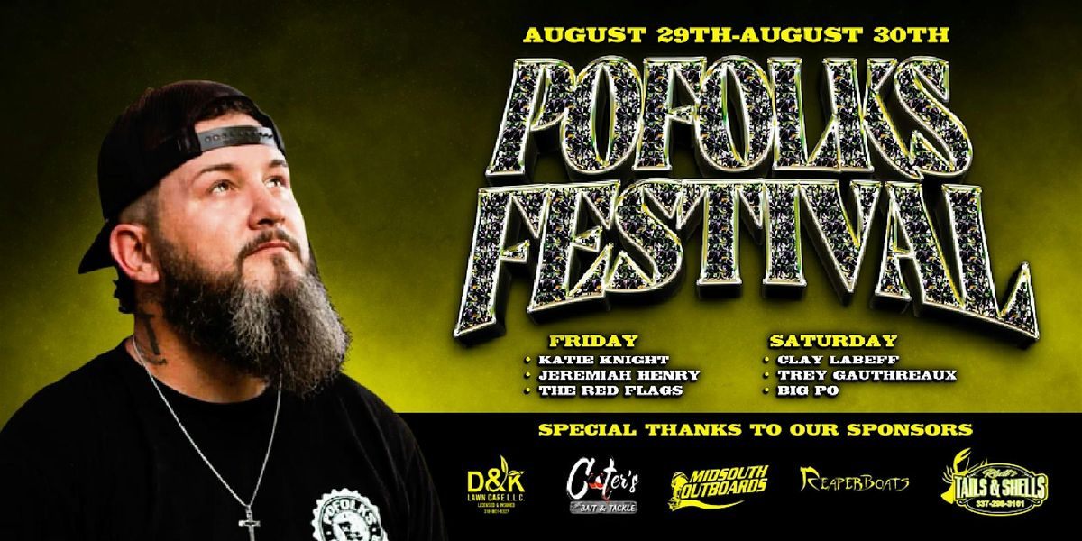 Pofolks Festival 2025, 29 August | Event in Farmerville | AllEvents