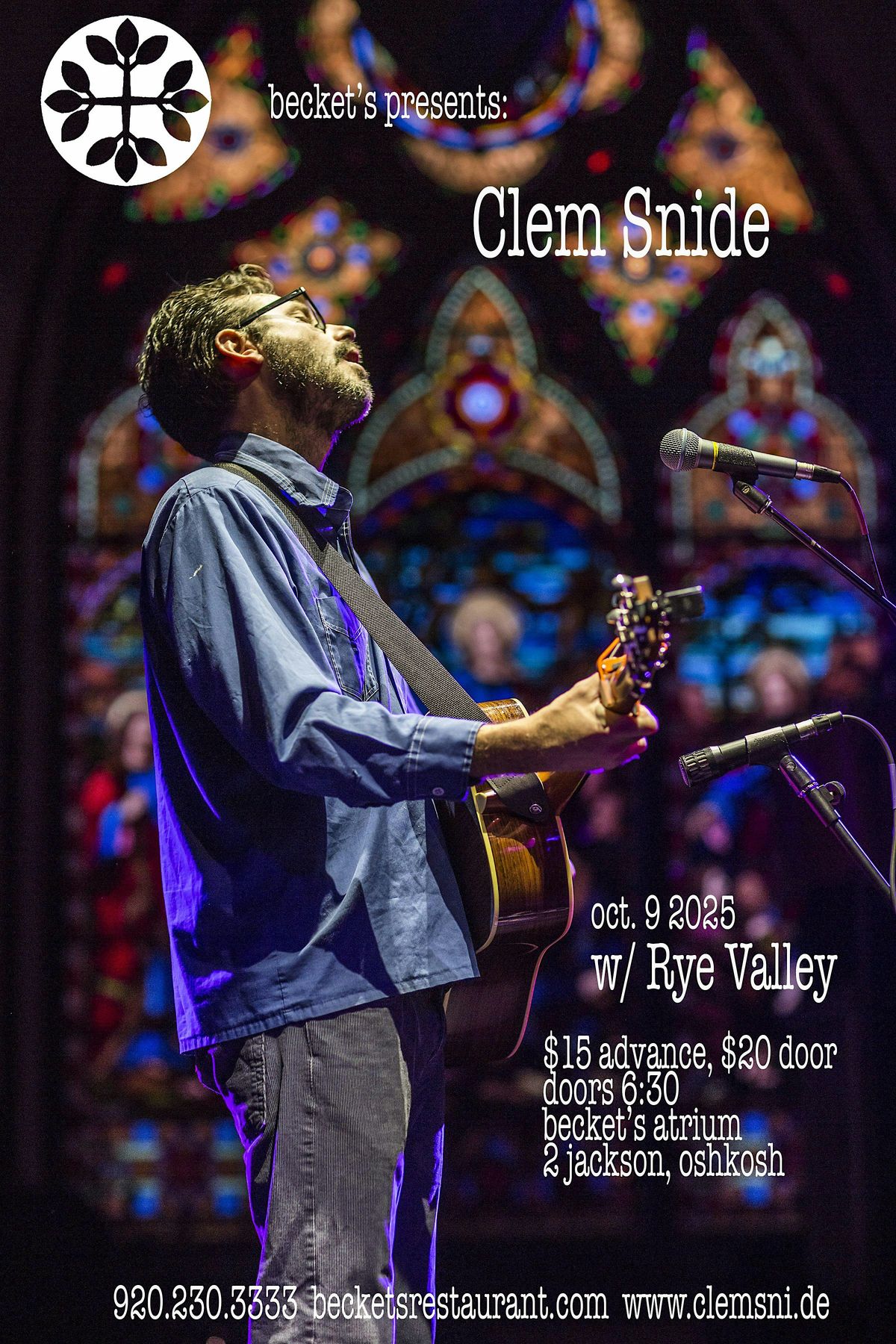 Clem Snide @ becket's, 9 October | Event in Oshkosh | AllEvents
