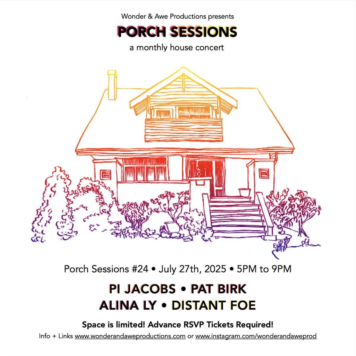 Porch Sessions #24, 27 July | Event in Pasadena | AllEvents