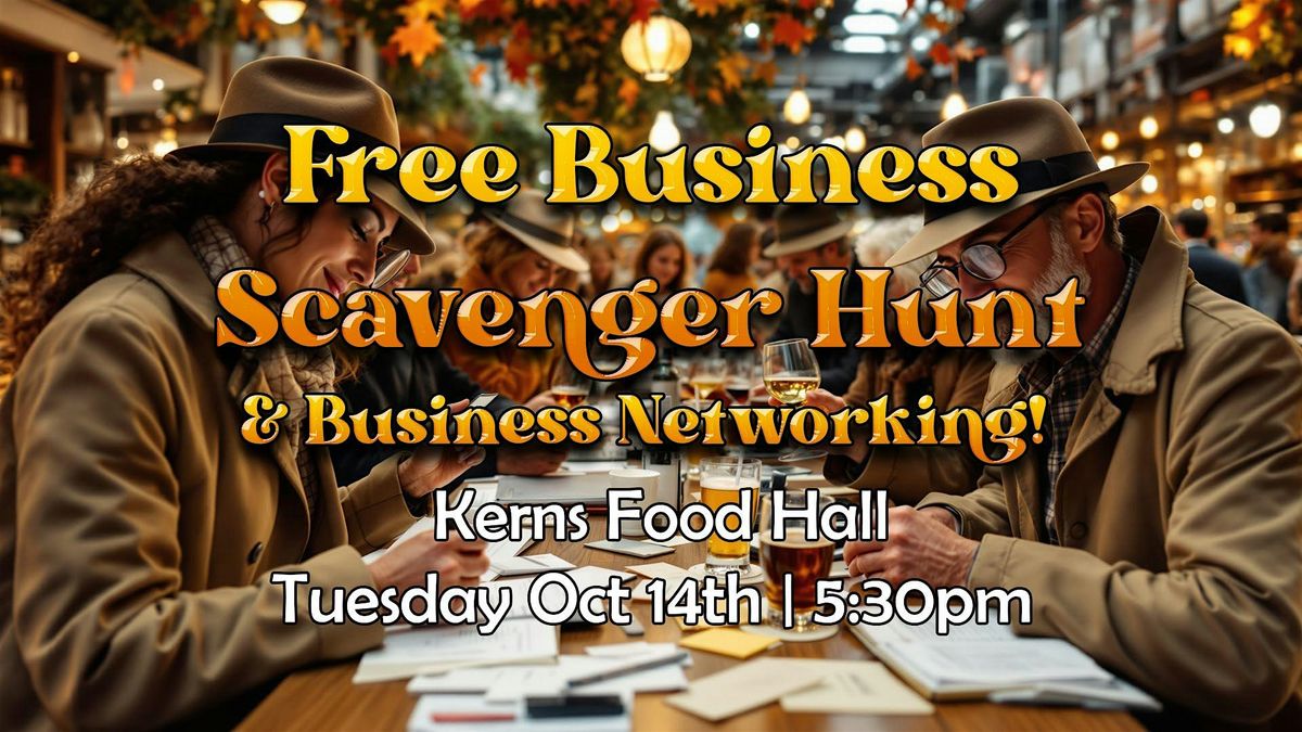 Free Business Scavenger Hunt! - Kerns Konnections - Social Networking!, 14 October | Event in Knoxville | AllEvents