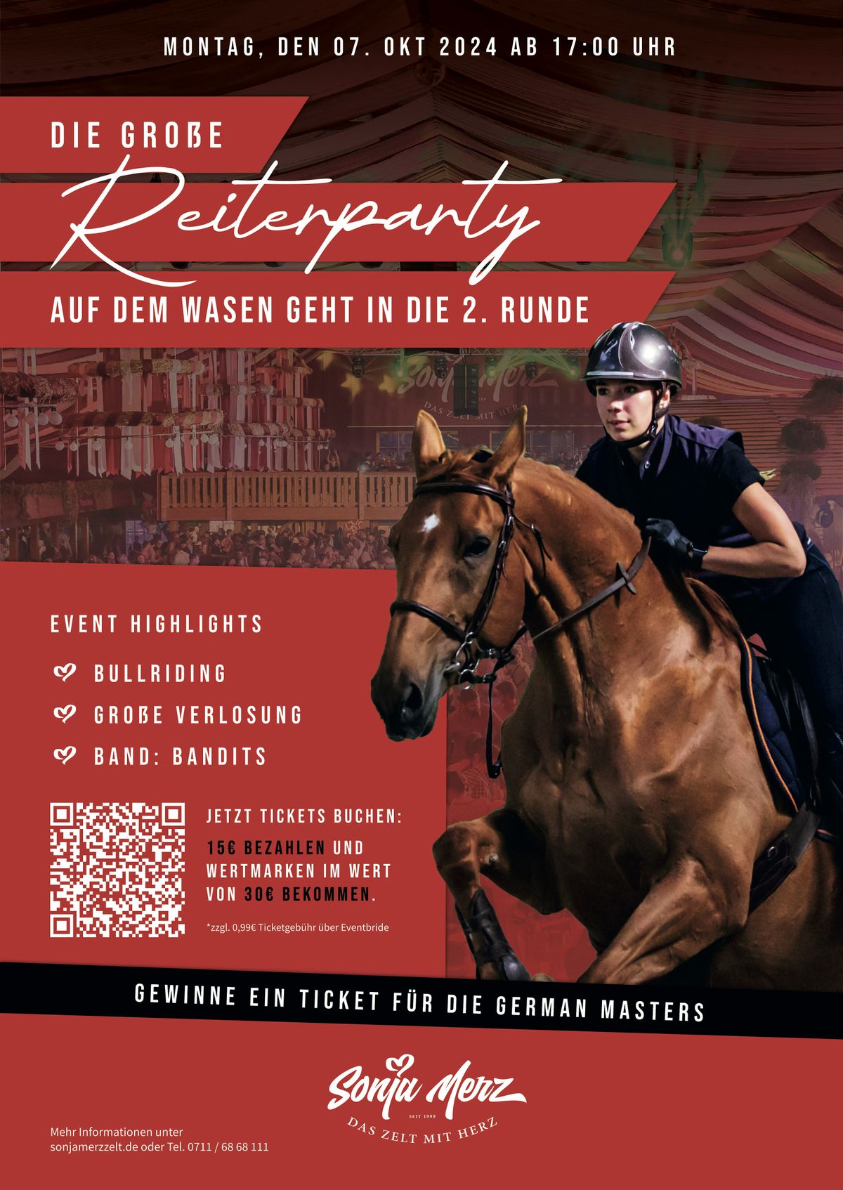 3. Reiterparty Wasen 2025, 6 October | Event in Stuttgart | AllEvents
