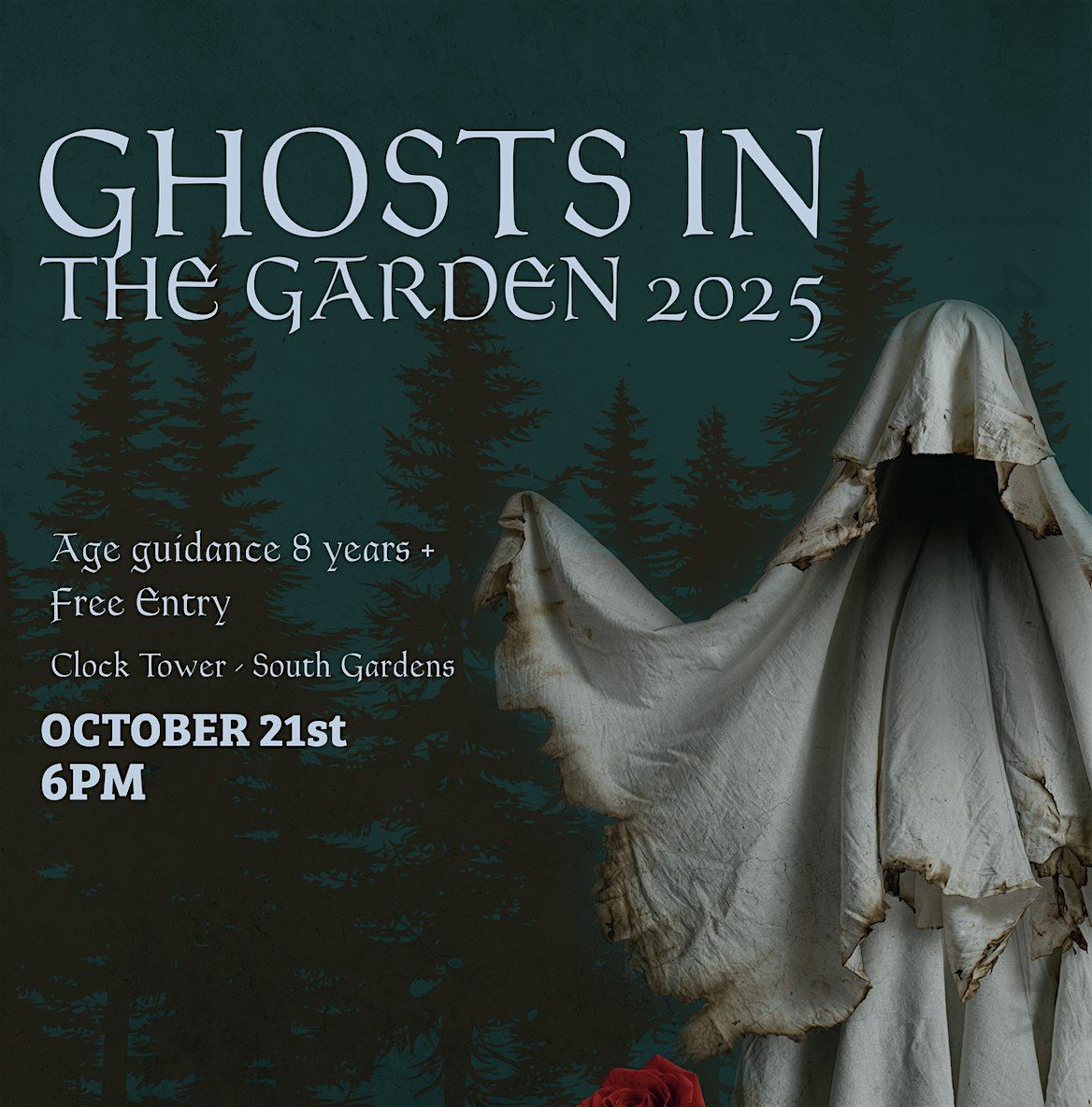 GHOSTS IN THE GARDEN 25, 21 October | Event in Scarborough | AllEvents