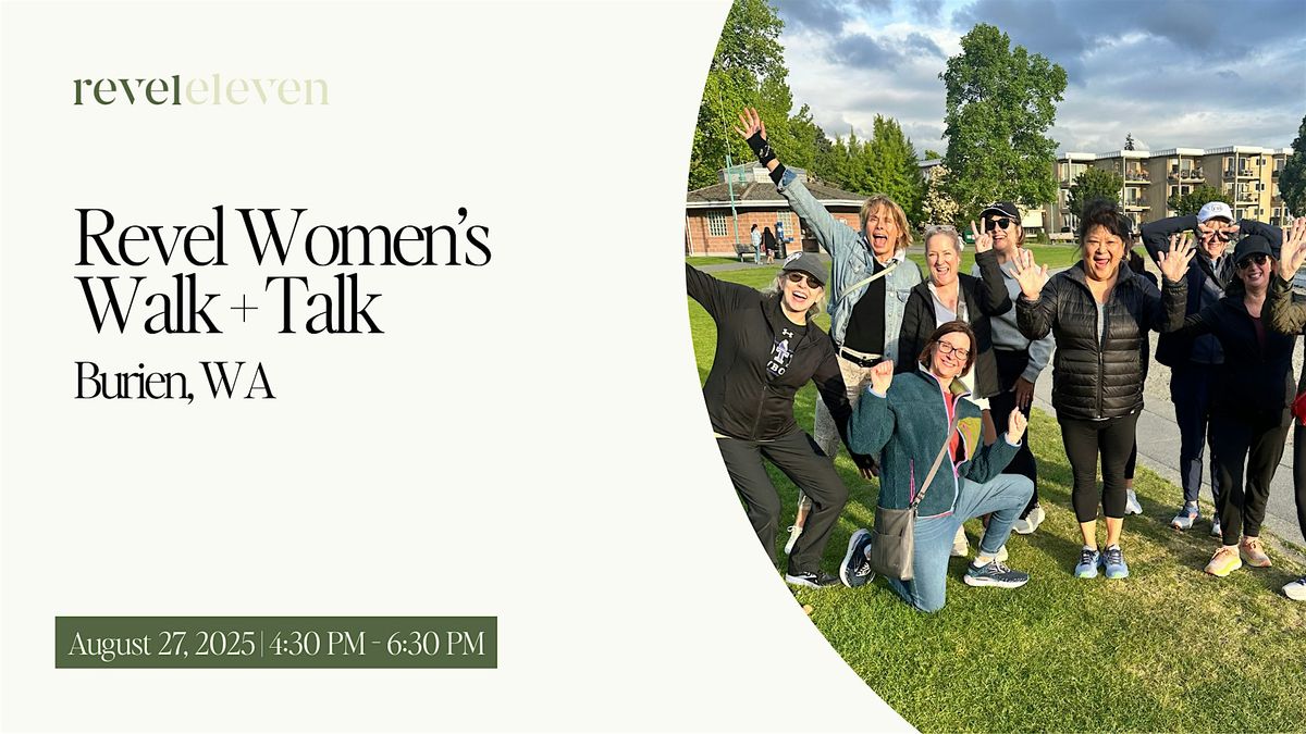 Revel Women’s Walk + Talk – Burien, 27 August | Event in Burien | AllEvents