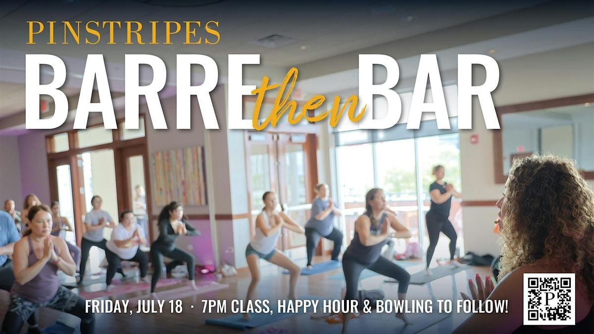 Barre then Bar Happy Hour - Pinstripes, Washington D.C.! | Event in Washington | AllEvents