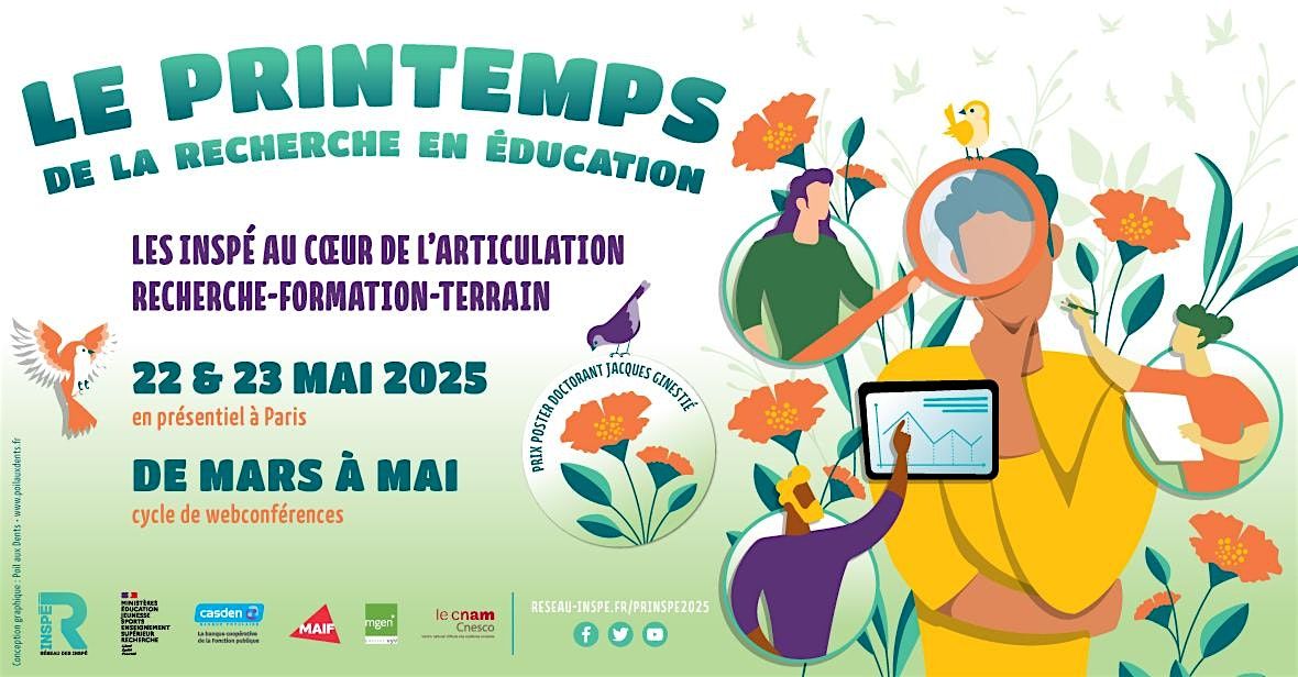 Printemps de la Recherche en éducation 2025 | Event in Paris | AllEvents