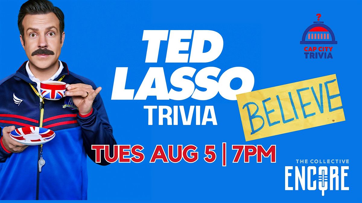 Ted Lasso Trivia, 5 August | Event in Columbia | AllEvents