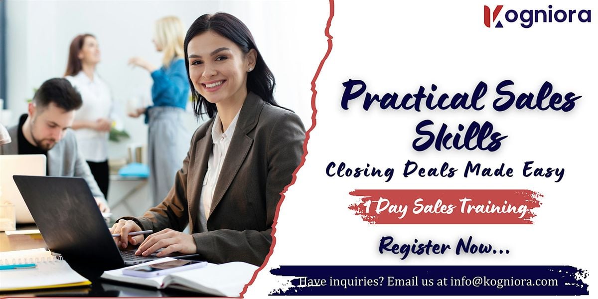 Practical Sales Skills Bootcamp -  Closing Deals Made Easy! in Akron,  OH, 22 October | Event in Akron | AllEvents