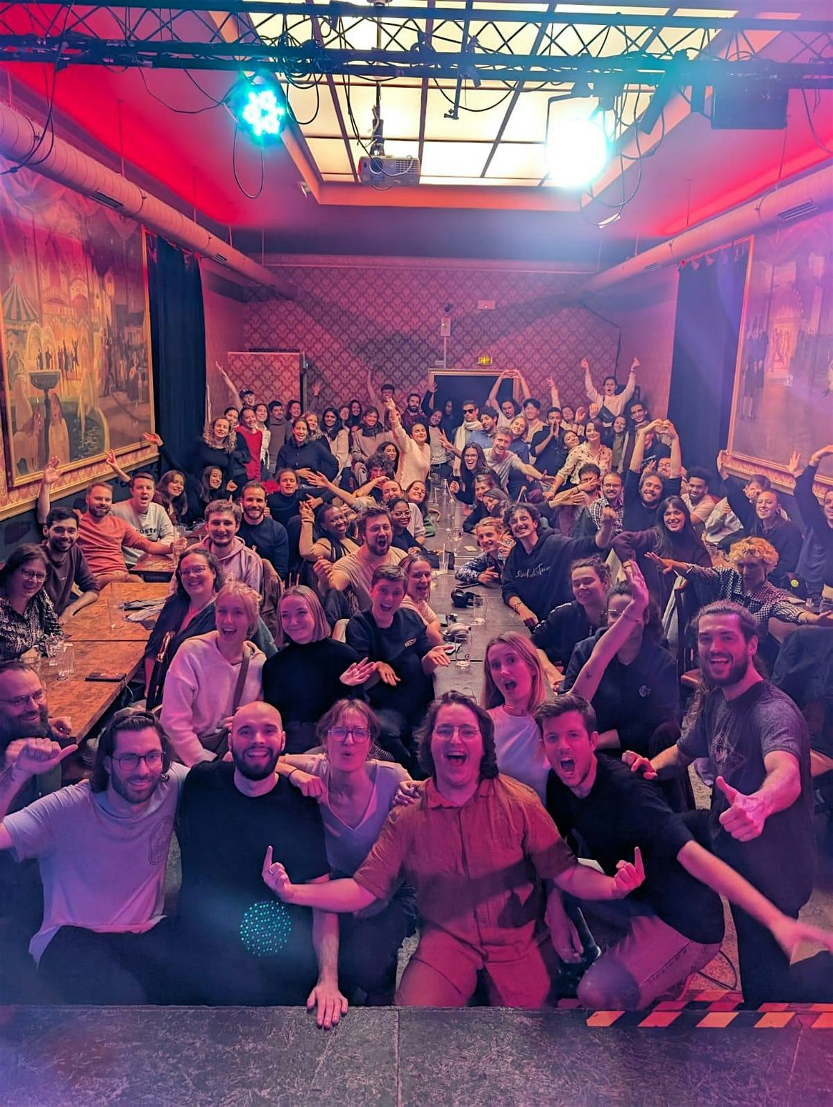 Spectacle d'impro; entrée libre et 1 conso obligatoire, 22 October | Event in Paris | AllEvents