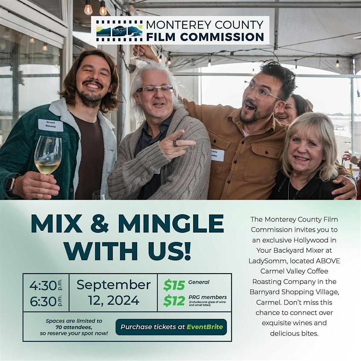 Hollywood in Your Backyard Mixer at the Pizza Factory, 15 May | Event in Salinas | AllEvents