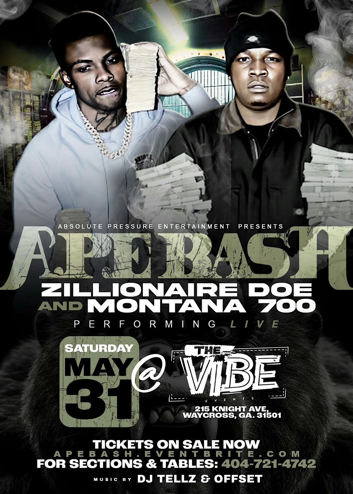 ZILLIONAIRE DOE+MONTANA 700+BIG PLUTO+YK NIECE LIVE IN CONCERT!!, 31 May | Event in Waycross | AllEvents