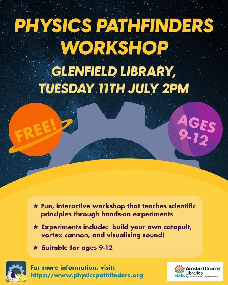 Physics Pathfinders Workshop @ Glenfield Library, Glenfield Library ...