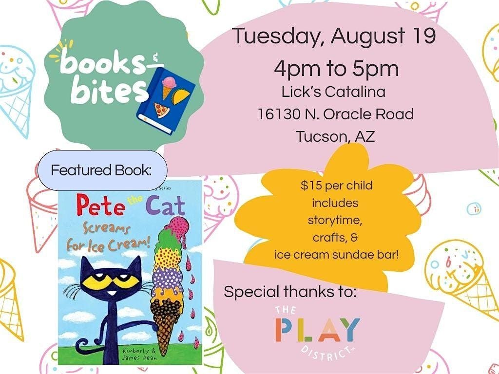 Pete the Cat  Ice Cream Storytime Social, 19 August | Event in Tucson | AllEvents