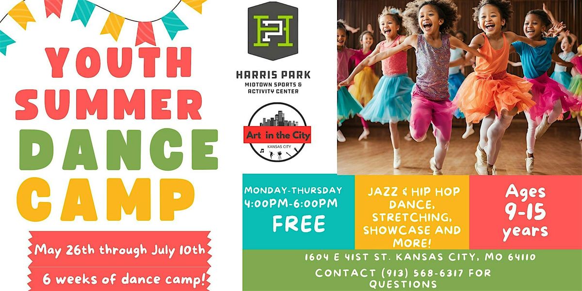 Harris Park Midtown Sports & Activities Center Youth Summer Dance Camp, 26 May | Event in Kansas City