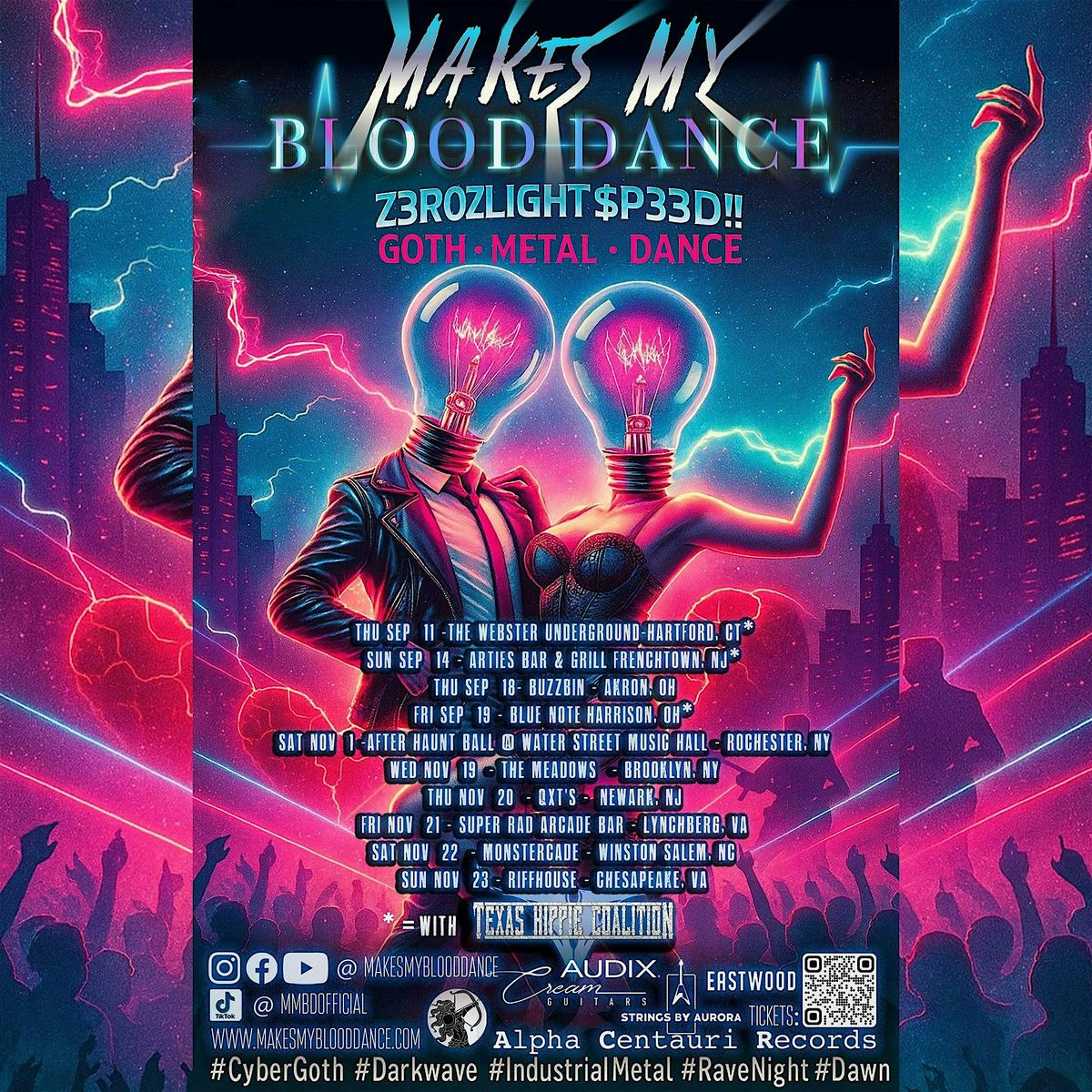 Makes My Blood Dance Z3r02LGHT$p33D!  Fest @ QXT's, 20 November | Event in Newark | AllEvents