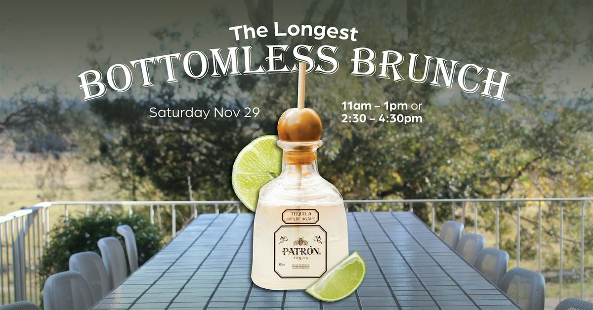 The Longest Patron Bottomless Brunch, 29 November | Event in Cawdor | AllEvents