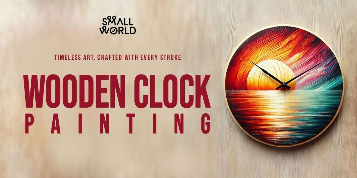 DIY Designer Wall Clock, 30 June | Event in Bangalore | AllEvents