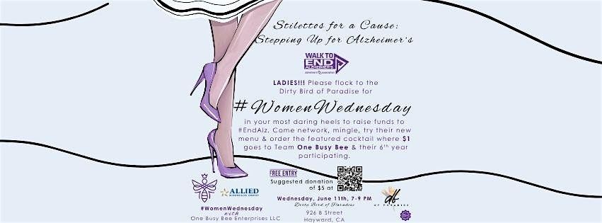 #WomenWednesday: Stilettos for a Cause, 11 June | Event in Hayward | AllEvents