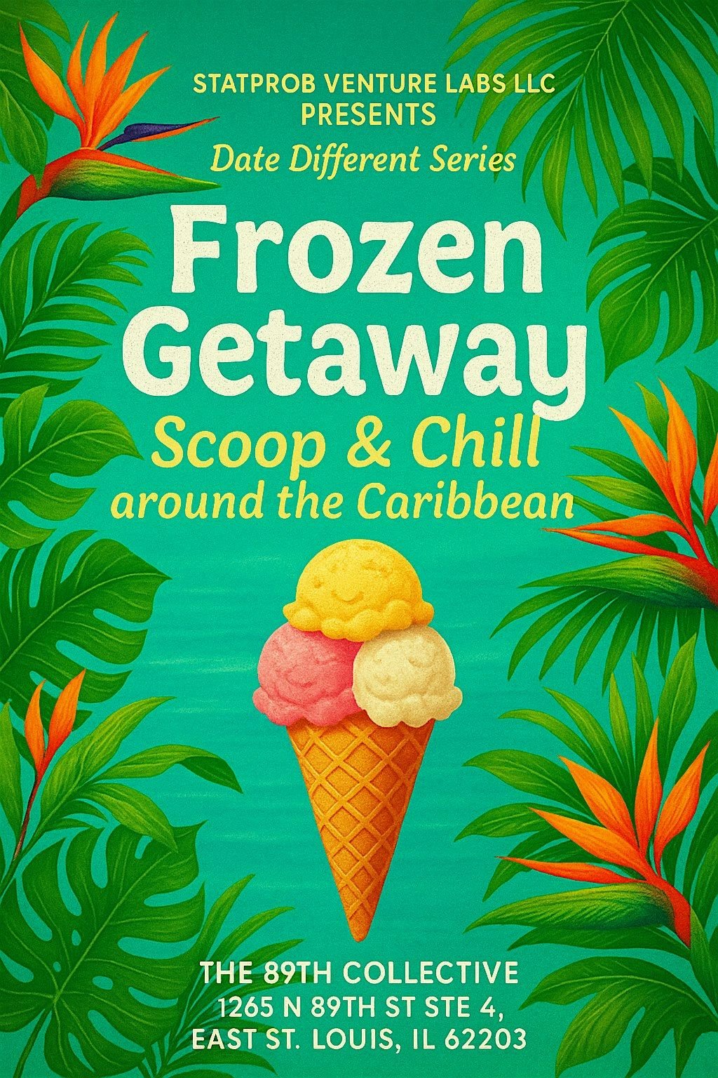Frozen Getaway: Scoop & Chill Around the Caribbean, 13 September | Event in St. Louis | AllEvents
