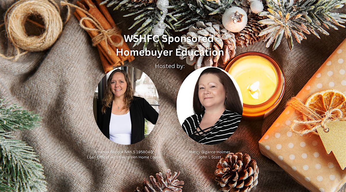 WSHFC Sponsored Homebuyer Education Class 12.14.25, 14 December | Event in Olympia | AllEvents