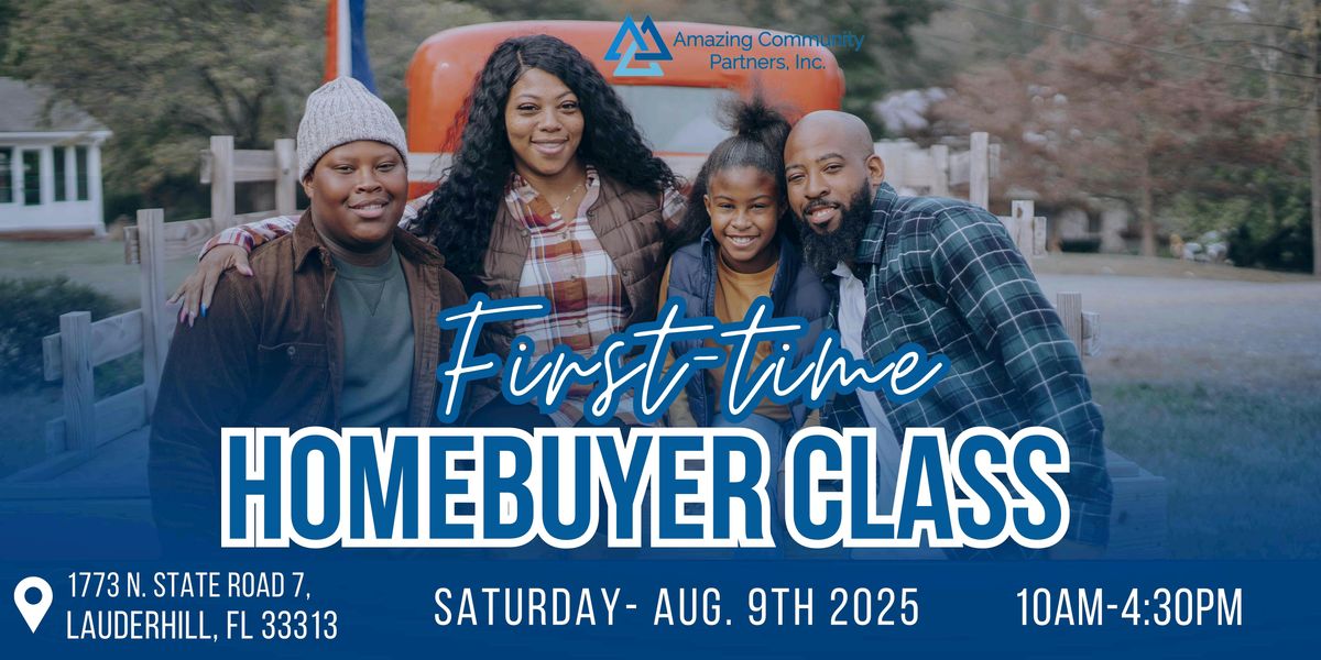 HUD Approved First-Time Home Buyer Class – Free Workshop in Lauderhill, 9 August | Event in Lauderhill | AllEvents