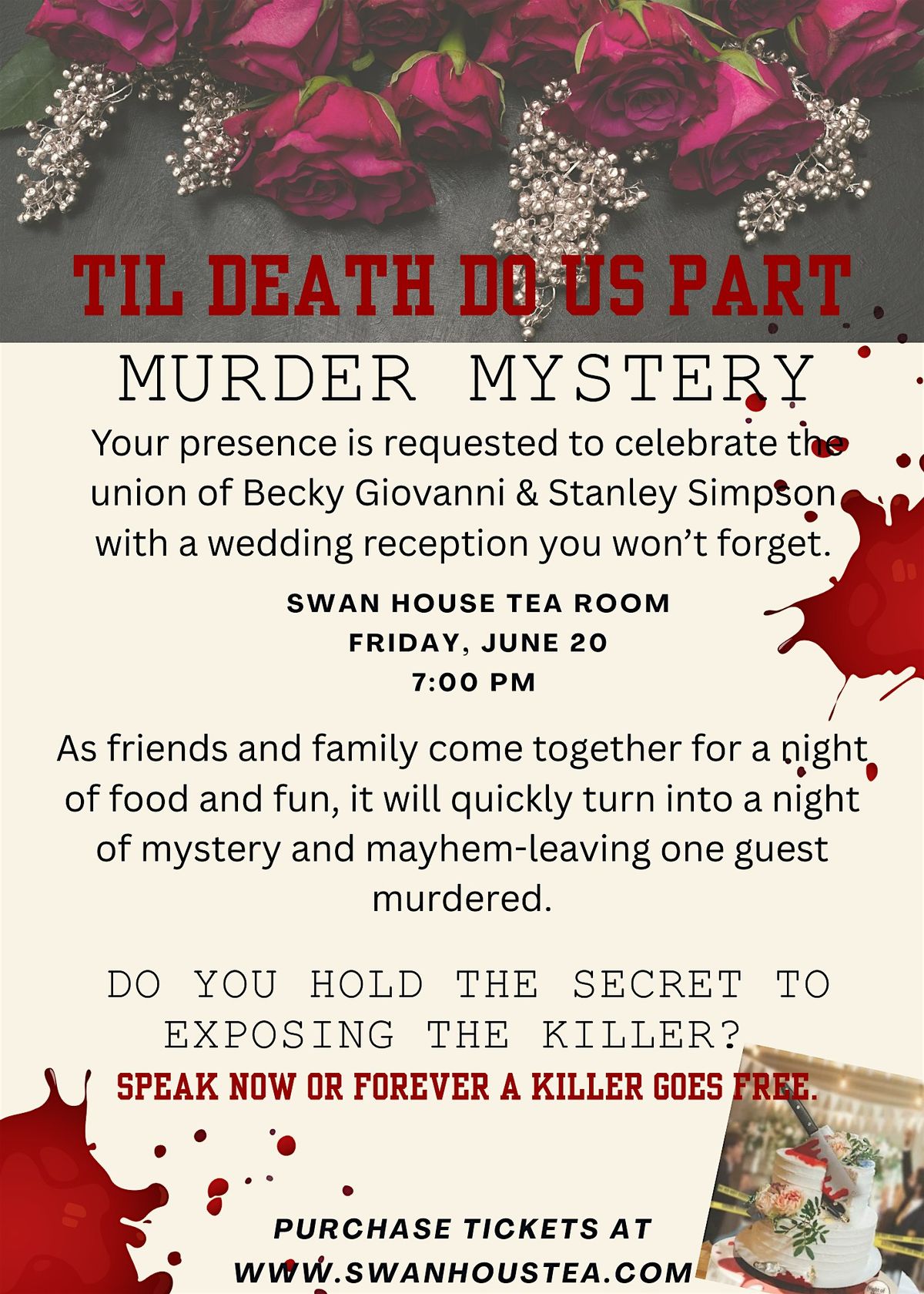 Til Death Do Us Part M**der Mystery Dinner | Event in Findlay | AllEvents