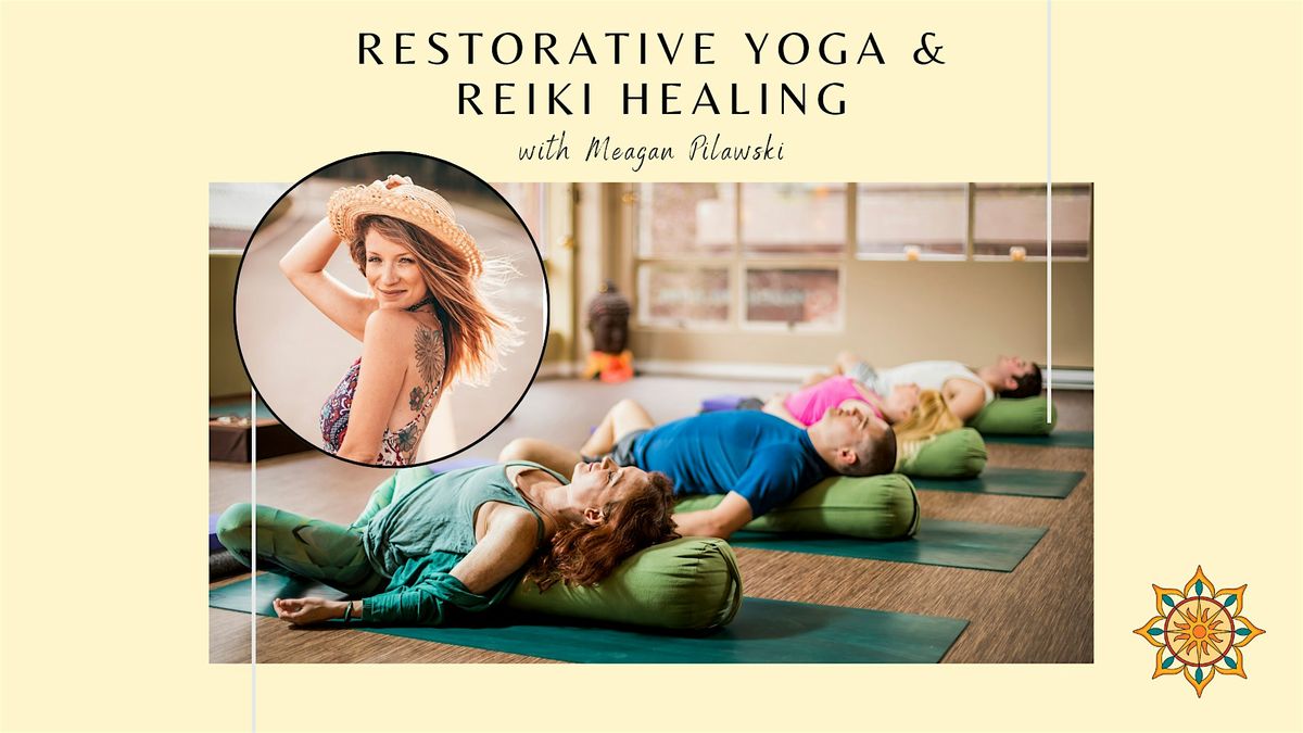 Restorative Yoga & Reiki Healing with Meagan Pilawski, 23 March | Event in Land O' Lakes | AllEvents