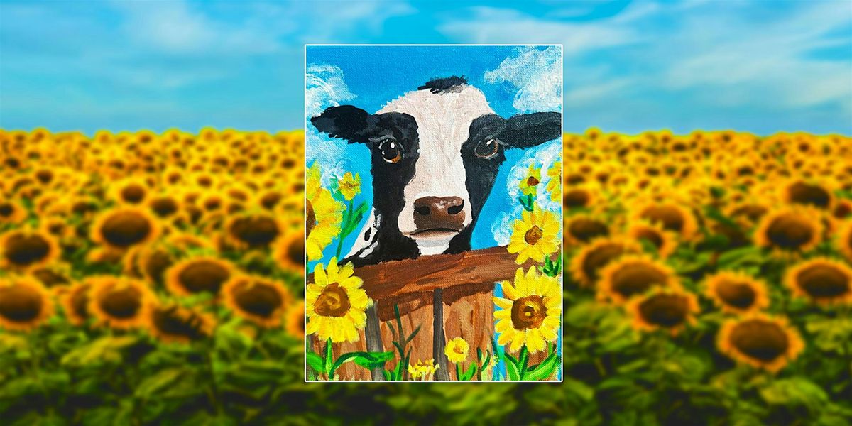 Sunflower Cow Paint-n-Sip, 7 September | Event in Centralia | AllEvents