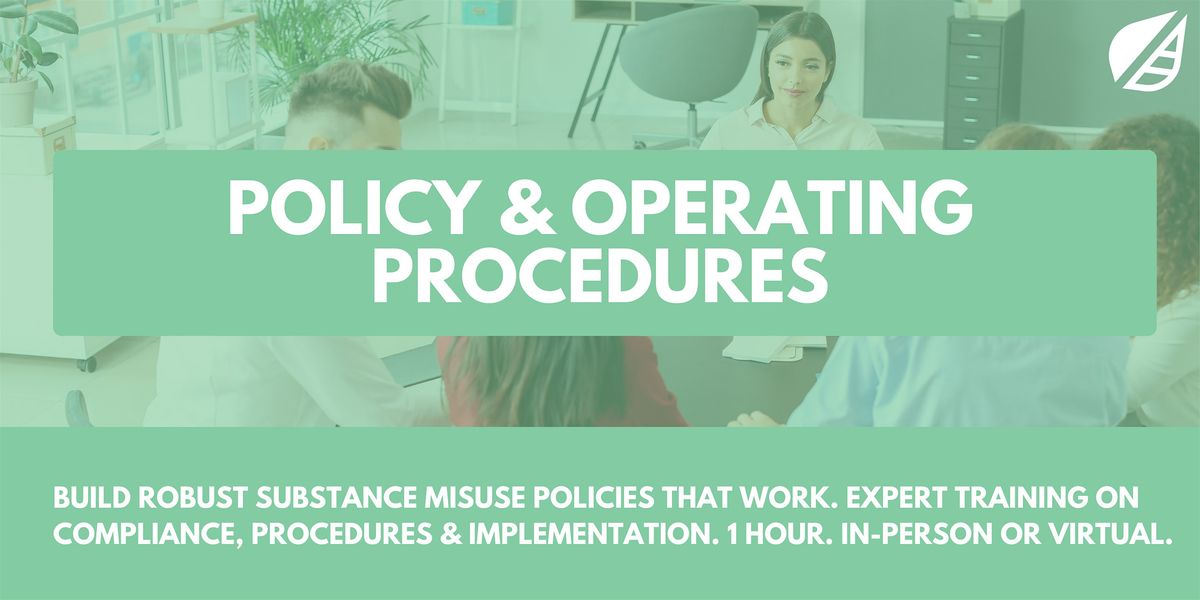 Policy & Operating Procedures, 10 December | Event in Southampton | AllEvents