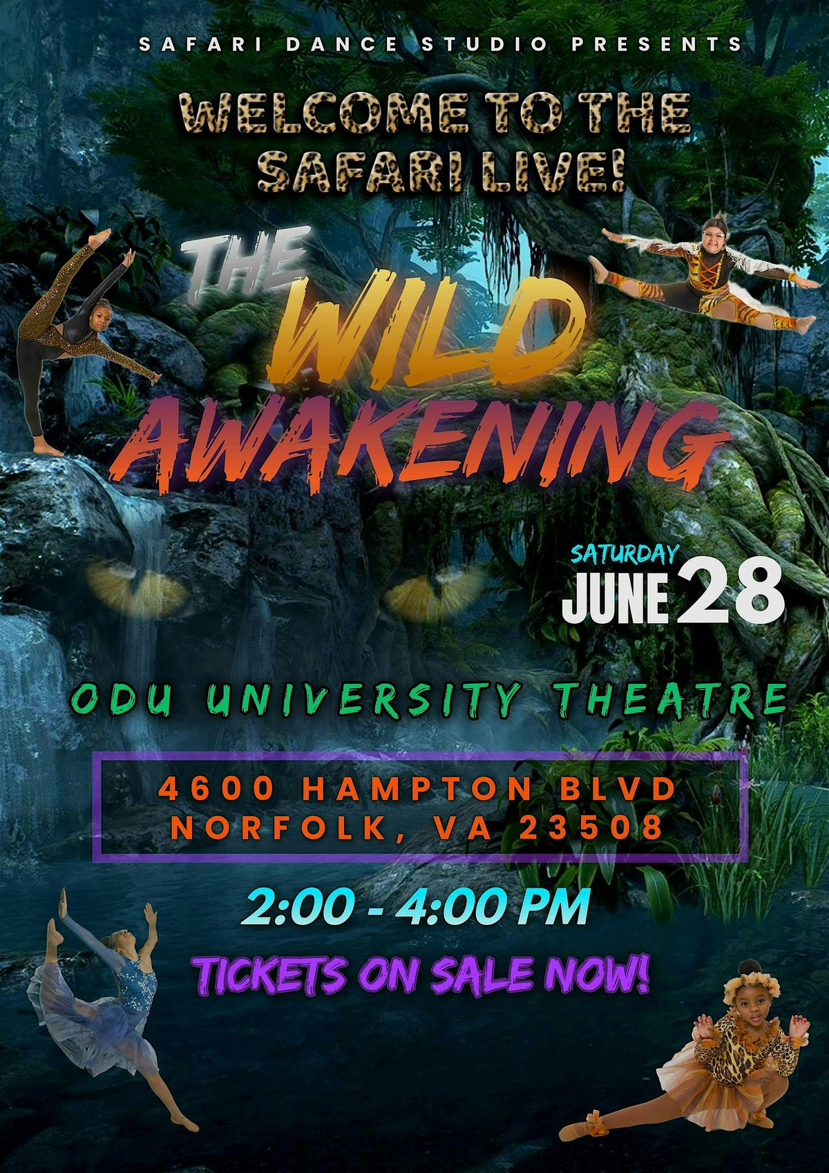 Welcome to the Safari LIVE: The Wild Awakening, 28 June | Event in Norfolk | AllEvents