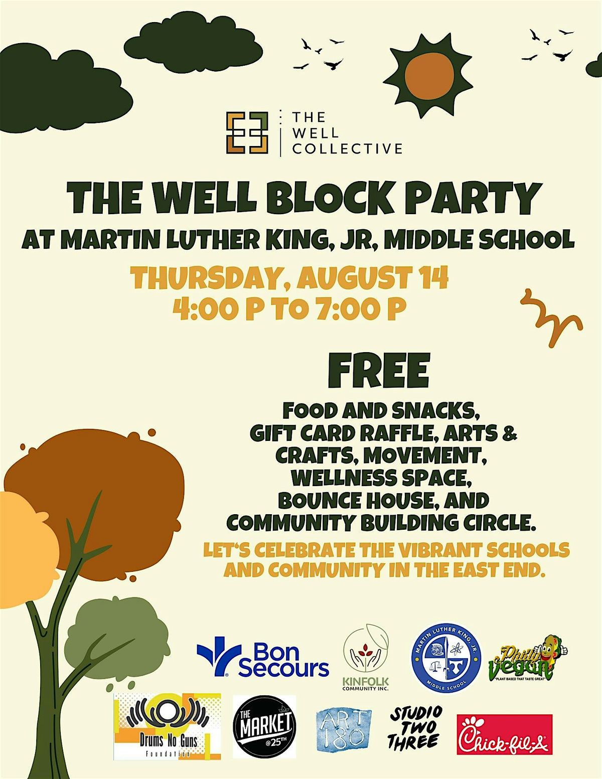 The Well Block Party, 14 August | Event in Richmond | AllEvents