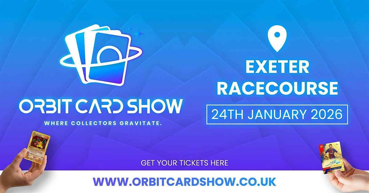 Exeter Racecourse - Orbit Card Show, 24 January | Event in Exeter | AllEvents