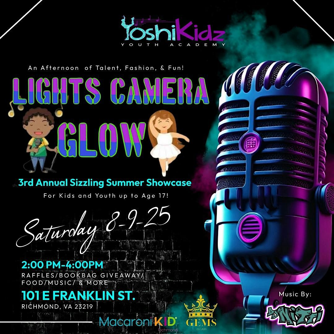 Lights, Camera, GLOW!, 9 August | Event in Richmond | AllEvents