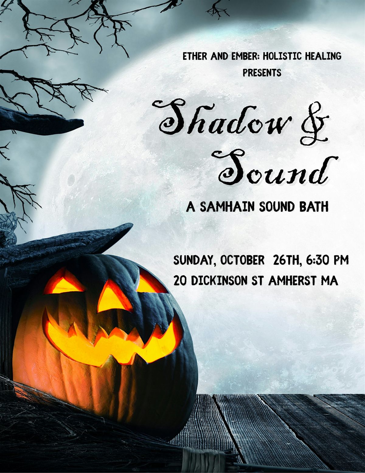 Shadow & Sound: A Samhain Sound Bath, 26 October | Event in Amherst | AllEvents