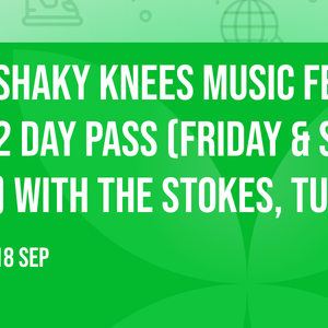 Shaky Knees Music Festival - 2 Day Pass (Friday & Sunday) with The Stokes, Turnstile, Gorillaz, and more