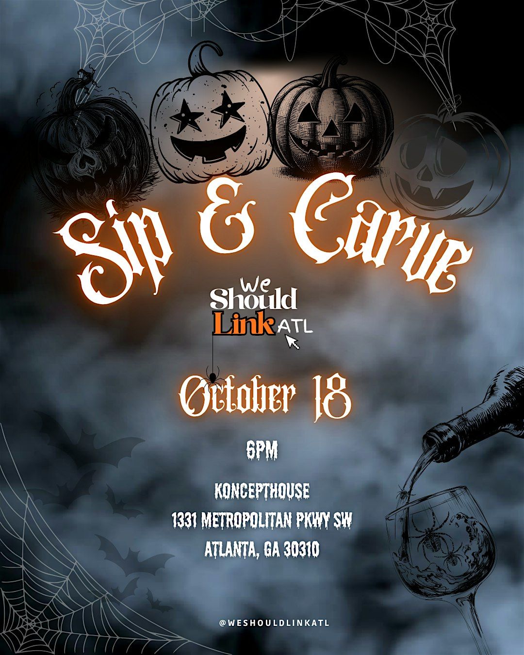 We Should Link ATL - Sip & Carve, 18 October | Event in Atlanta | AllEvents